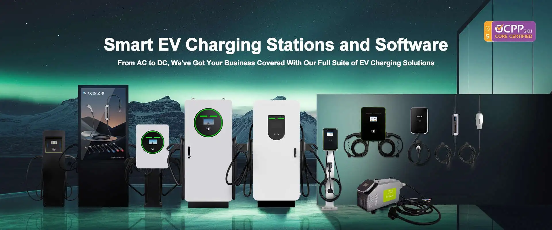 Smart EV Charging Stations and Software